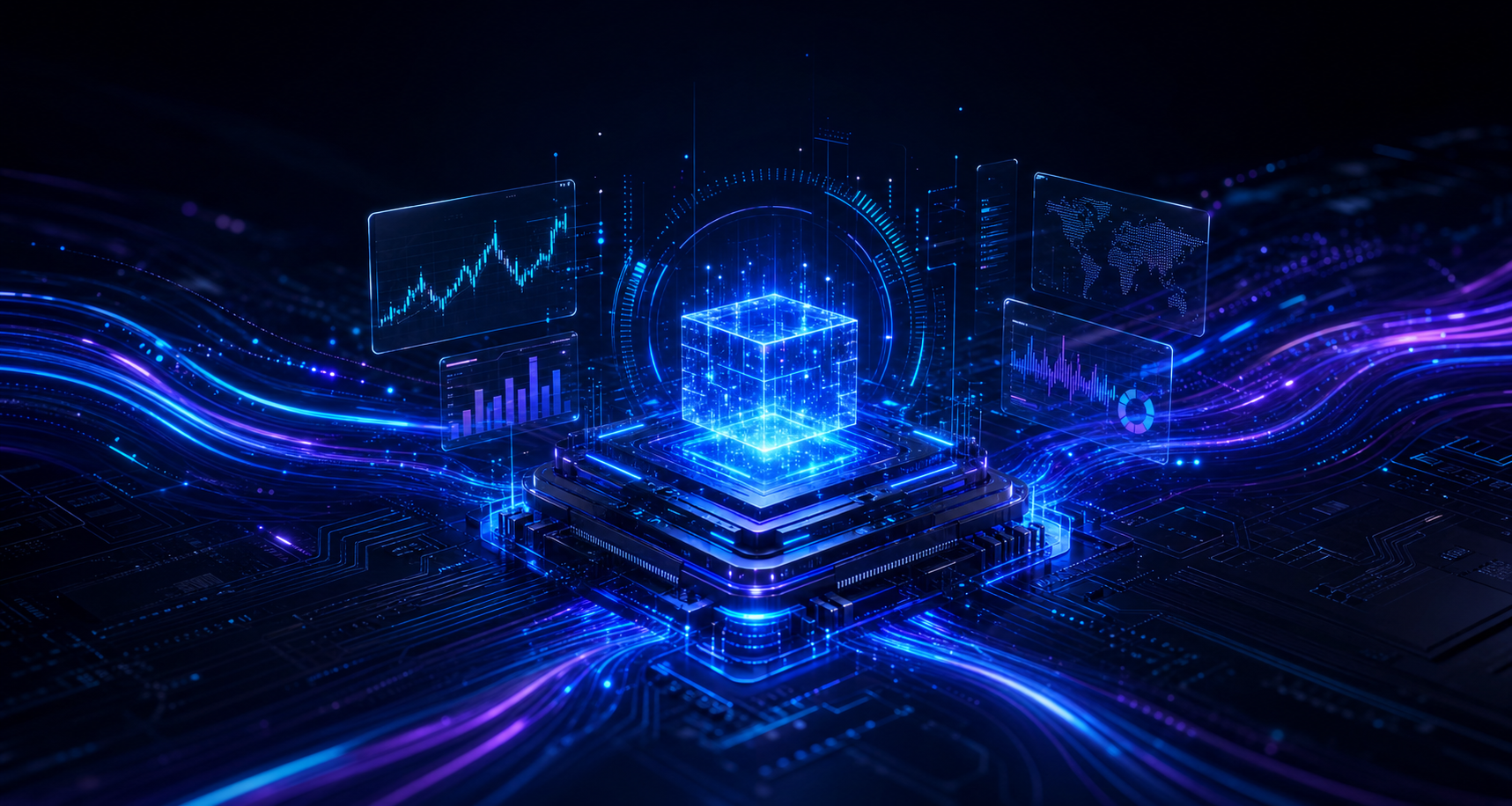 AI 赋能未来科技项目界面